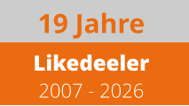 19 Jahre   Likedeeler 2007 - 2026